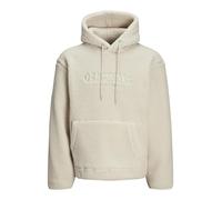 JACK & JONES Jorfrederiksberg Sweat-Shirt à Capuche Sn Sweatshirt, Crème, XL Homme