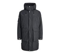JACK & JONES Jorinwood Twill Parka, Noir, x_l Hommes