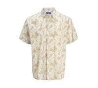 JACK & JONES Jorjoshua Split AOP T-Shirt pour Homme, Safari, M