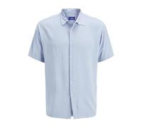 JACK & JONES Jorjoshua T-Shirt en Viscose, Bleu Ciel, S