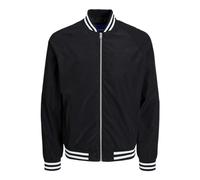 JACK & JONES Jorlucca Bomber Jacket Blouson, Noir, M Hommes