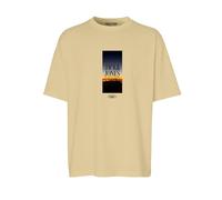 JACK & JONES JORLUCCA T-Shirt SS Crew Neck 2 FST, Paille Italienne, M