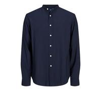 JACK & JONES JORMARSHALL T-Shirt à Bande LS, Sky Captain, L