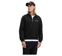 JACK & JONES Jornorrebro EMB Sweat à col Haut Sn pour Homme, Noir, L