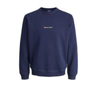 Jack & Jones Jornorrebro EMB Sweat Crew Noos pour Homme, Ocean Cavern, M