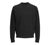 JACK & JONES Jorscott Knit Crew Neck Pull en Tricot, Noir, XL Homme