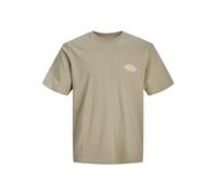 JACK & JONES Jorsequoia Back Tee SS Crew Neck T-Shirt pour Homme, Paille Italienne, M