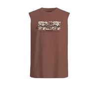 JACK & JONES Jorsplit Tee SL Crew Neck FST T-Shirt, Arabian Spice, M Hommes