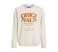 JACK & JONES Jortavira Sweat à col Rond Oc25 JNR, Ecru, 140