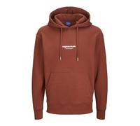 JACK & JONES Jorvesterbro Noos Sweat à Capuche Sweatshirt, Marron, S Homme