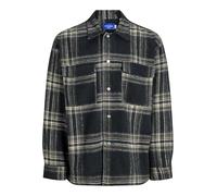 JACK & JONES JORVESTERBRO Surchemise à Carreaux LS SN, pour Homme, Forest River, Taille S, Forest River, S