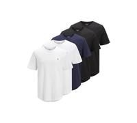 Jack & Jones Premium T-Shirt 'JPRBLABrody' bleu nuit / noir / blanc, Taille XXL