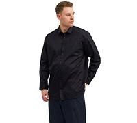 JACK & JONES Jprblacardiff T-shirt L/S Ps Noos Homme Chemise, Noir/Coupe Ample, 3XL