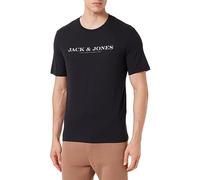 JACK & JONES JPRBLACARTER SS T-Shirt à col Rond FST, Black Beauty, M