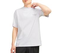 JACK & JONES Jprblachad Branding SS T-Shirt à col Rond, Blanc éclatant., M