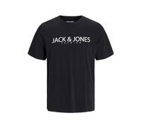 JACK & JONES Jprblajack SS Tee Crew Neck FST T-Shirt, Noir Onyx, S Homme