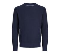 JACK & JONES Jprblaliam Knit Crew Neck Pull en Tricot, Naval Academy/Détail : Twist, L Homme