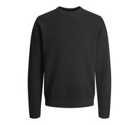 JACK & JONES Jprblamilano Stitch Knit Crew Neck Pull en Tricot, Black Beauty, XL Homme
