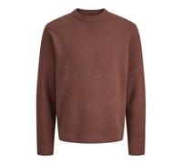 Jack & Jones Jprblamilano Stitch Knit Crew Neck Sn, Cowhide, XS Homme
