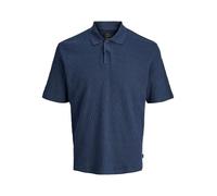 JACK & JONES Jprblanewtrent SS Polo Sn, Bleu Nuit, L