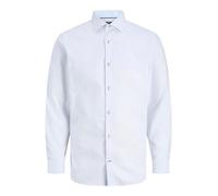 JACK & JONES Jprblaparker Detail Noos T-Shirt L/S, Blanc., L