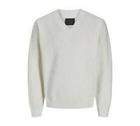JACK & JONES Jprblasean Knit V-Neck Pull en Tricot, Sable d'été, XL Homme