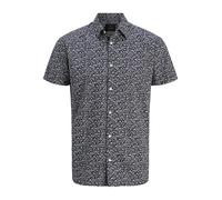 JACK & JONES Jprblasummer Print S/S T-Shirt, Bleu Nuit, S