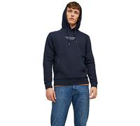 JACK & JONES Jprbluarchie Sweat Hood Noos Sweatshirt à Capuche, Blazer Bleu Marine, M Homme