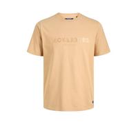 JACK & JONES Jprbluloyal T-Shirt SS Crew Neck Prau25, Lark, S
