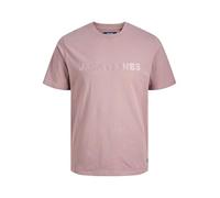 JACK & JONES Jprbluloyal T-Shirt SS Crew Neck Prau25, Twilight Mauve, L