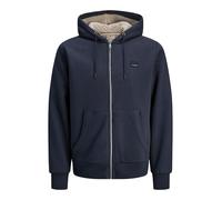 JACK & JONES Jprblumason Teddy Sweat zippé pour Homme, Seaborne, S