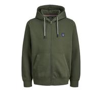 JACK & JONES Jprbluronaldo Prau25 Sweat zippé à Capuche pour Homme, Sac fourre-Tout, S
