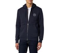 JACK & JONES Jprblushield Teddy Sweat zippé SG Sn pour Homme, Bleu, L