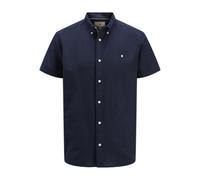 JACK & JONES Jprblusummer Shield S/S T-Shirt, Bleu Marine, L Hommes