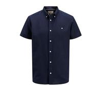 JACK & JONES Jprblusummer Shield S/S T-Shirt Pls, Bleu Marine, 4XL Hommes