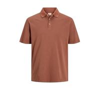 JACK & JONES Jprbluwilliam Wash SS Polo Sn, Redwood Burl, M Hommes
