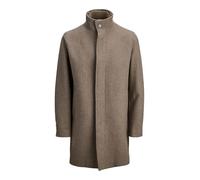 JACK & JONES Jprcckeith Wool Blend Stancollar Coat Sn pour homme, Grège, M