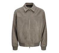 JACK & JONES Jprcrayy Veste bomber en faux daim pour homme, Falcon, taille S, Falcon, S