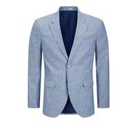JACK & JONES Jprriviera Linen Blazer Slim Fit S Pls, Bleu Nautique, 70 Grande Taille Hommes