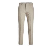 JACK & JONES JPRRIVIERA Pantalon de Costume pour garçon, Beige, 14 Ans