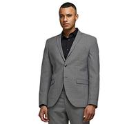 Jack & Jones Jprsolaris Blazer Noos, Mélange de Gris Clair, 42 Homme