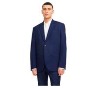JACK&JONES JPRTHEO Blazer Noos, Bleu médiéval/Coupe : Coupe Droite, 56
