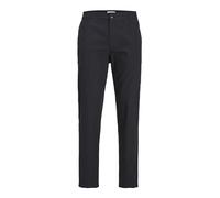 JACK & JONES JPSTACE JJSUMMER Linen Blend Pant SN Chino, Noir, 33W x 30L Homme