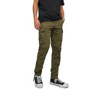 JACK & JONES Jpstace Jjtucker AMA Noos Pantalon Cargo, Vert Olive, 33W x 34L Homme