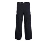 JACK & JONES Pants Jpstbill Atlas Pantalon Cargo Noos, Noir, 30W x 32L Hommes