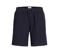 Jack & Jones Jpstbill Charge Waffle Short SRT, Noir, M