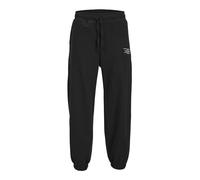 JACK & JONES Jpstbill Jjriley Sweat Pants Sn AUT Short en Jean, Noir, S Homme