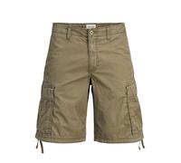JACK & JONES Jpstcole Frank Short Cargo Mid Sn Pls - Grande Taille, Vert Olive, 44