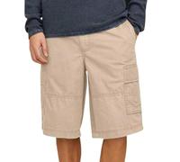 JACK & JONES Jpstcole Jjcampaign Short Cargo, Beige, S Hommes