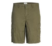 JACK & JONES Jpstcole Jjcampaign Short Cargo, Vert Olive, S Garçon